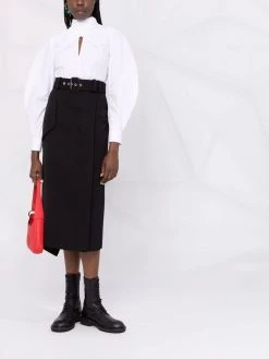 Alexander McQueen high-waisted pencil skirt