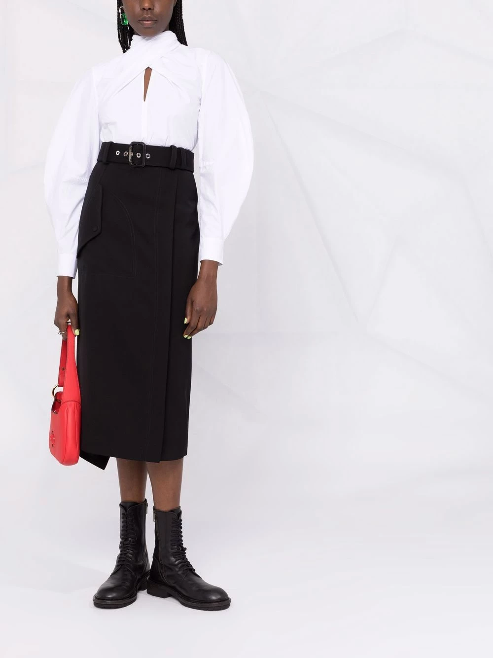 Wholesale โญ Alexander McQueen High waisted pencil ๐ skirt โ 2 Alexander McQueen high-waisted pencil skirt