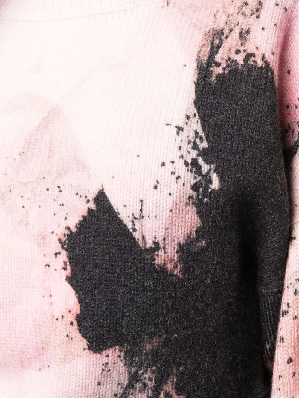 Cheapest ๐ Alexander McQueen Boat neck abstract printed jumper โ๏ธ 5 Alexander McQueen boat neck abstract-printed jumper