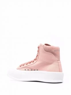 Alexander McQueen Deck high-top leather sneakers