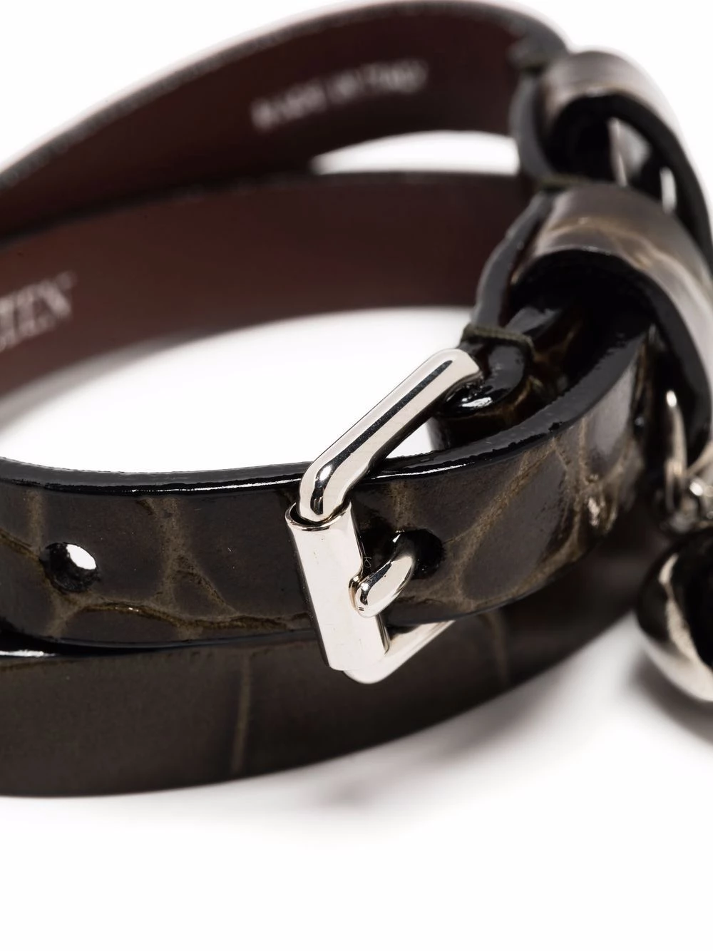 Deals 👏 Alexander McQueen Double Wrap leather bracelet 💯 3 Alexander McQueen Double Wrap leather bracelet