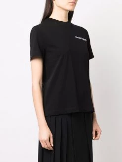 Alexander McQueen rear-tie logo T-shirt