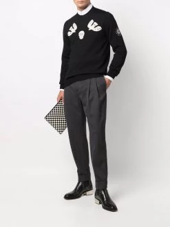 Alexander McQueen pleat-detail tapered trousers