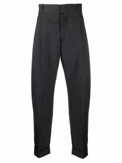 Alexander McQueen pleat-detail tapered trousers