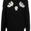 Alexander McQueen skull-print jumper