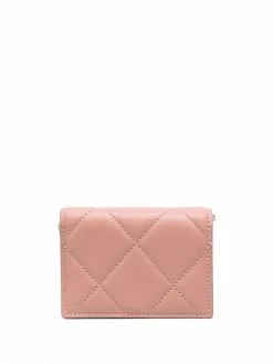 Alexander McQueen skull-logo print leather wallet