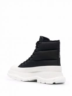 Alexander McQueen Tread Slick padded lace-up sneakers