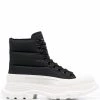 Alexander McQueen Tread Slick padded lace-up sneakers