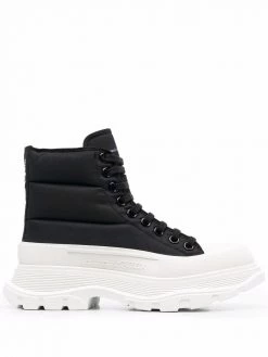 Alexander McQueen Tread Slick padded lace-up sneakers