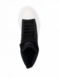 Alexander McQueen Tread Slick padded lace-up sneakers