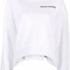 Alexander McQueen corset-back logo sweatshirt