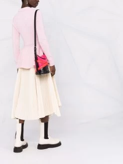 Alexander McQueen peplum cashmere jumper