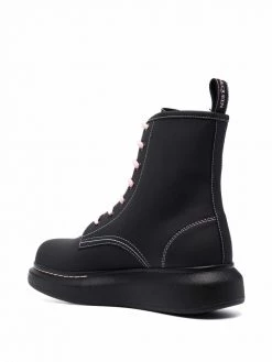 Alexander McQueen chunky sole combat boots