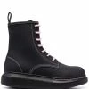 Alexander McQueen chunky sole combat boots