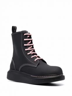 Alexander McQueen chunky sole combat boots