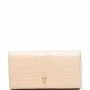Alexander McQueen crocodile-embossed effect wallet