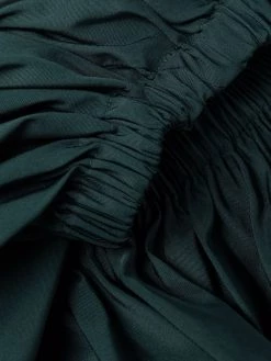 Alexander McQueen ruched drawstring hem dress