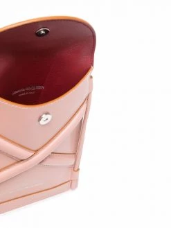 Flash Sale ๐ฅฐ Alexander McQueen Logo print contrast stitching crossbody bag ๐ฅฐ 9 Alexander McQueen logo-print contrast-stitching crossbody bag