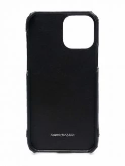 Alexander McQueen logo print iPhone 12 case
