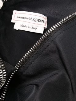 Alexander McQueen zip-up sleeveless flared dress