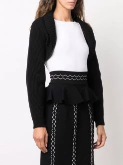 Alexander McQueen knitted bolero jacket