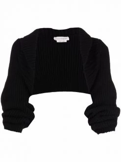 Alexander McQueen knitted bolero jacket