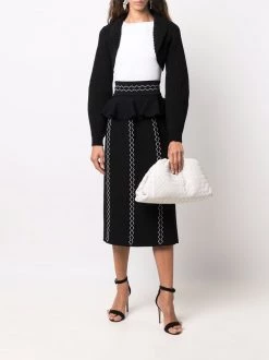 Alexander McQueen knitted bolero jacket