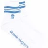 Alexander McQueen skull logo socks