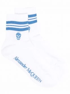Alexander McQueen skull logo socks