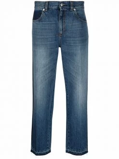 Alexander McQueen mid-rise straight jeans
