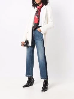 Alexander McQueen mid-rise straight jeans