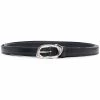 Alexander McQueen Molten thin leather belt