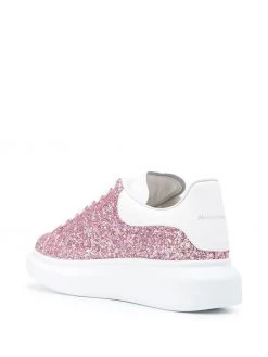Alexander McQueen Oversized glitter sneakers