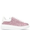 Alexander McQueen Oversized glitter sneakers