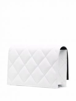 Alexander McQueen skull-motif quilted crossbody bag