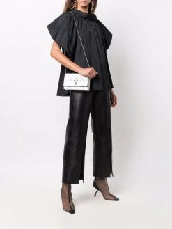 Alexander McQueen skull-motif quilted crossbody bag