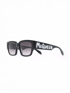 Alexander McQueen rectangle-frame sunglasses