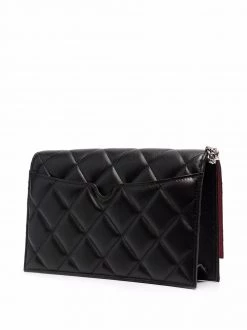 Flash Sale 😉 Alexander McQueen Logo print quilted finish shoulder bag 🎁 7 Alexander McQueen logo-print quilted-finish shoulder bag