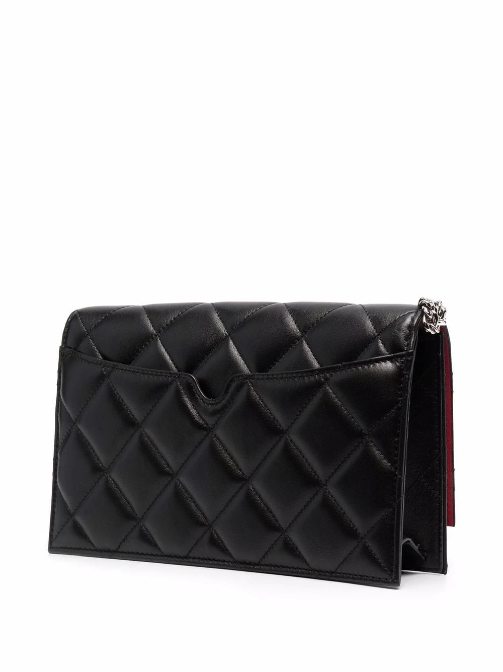 Flash Sale 😉 Alexander McQueen Logo print quilted finish shoulder bag 🎁 3 Alexander McQueen logo-print quilted-finish shoulder bag
