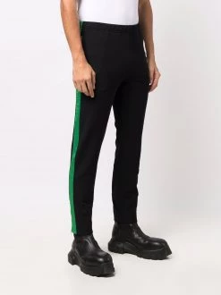 Alexander McQueen skull-patch slim-fit track pants