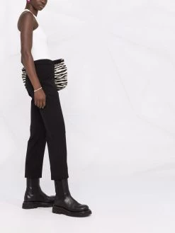 Alexander McQueen tailored cropped trousers