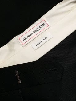 Alexander McQueen high-waist tapered trousers