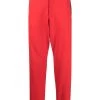 Alexander McQueen side logo-print trousers