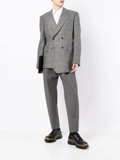 Alexander McQueen tapered wool trousers