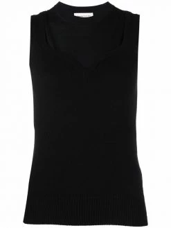 Alexander McQueen cashmere tank top