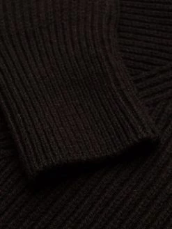 Alexander McQueen peplum hem ribbed-knit dress