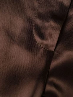 Alexander McQueen glossy finish straight-legged trousers