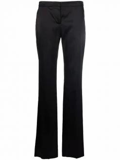 Alexander McQueen high-waisted straight leg trousers