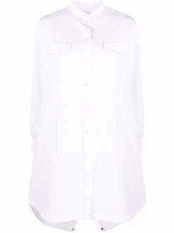 Alexander McQueen button-up mini shirt dress