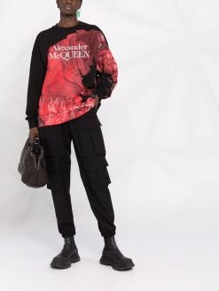 Alexander McQueen graphic-print sweatshirt